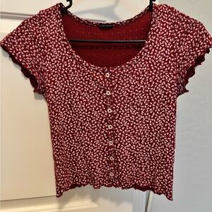 Brandy Melville Floral Top